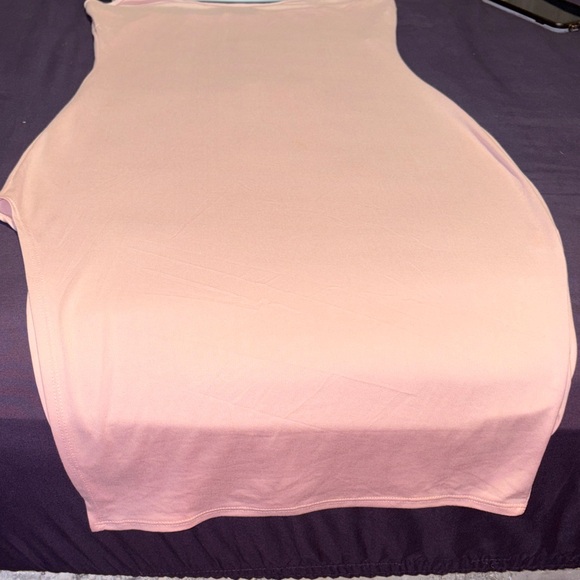 Chic Strapless Pink Dress - Picture 5 of 7